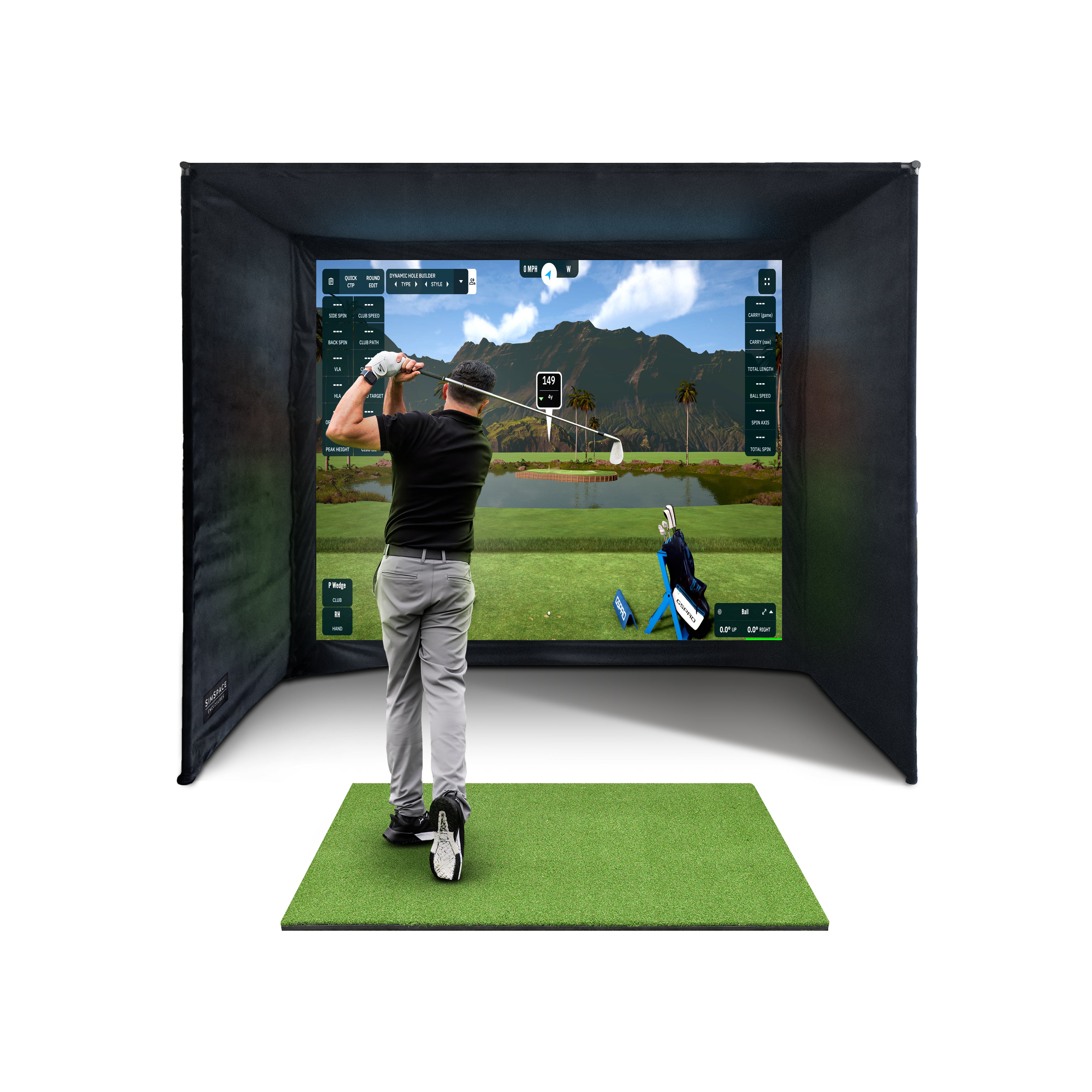 SimSpace Professional Golf Enclosure SIM/002