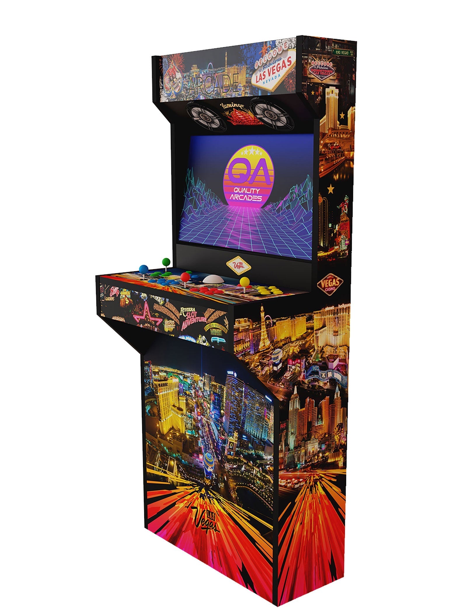 Arcade Machine Retro-Slim (Full Wrap)