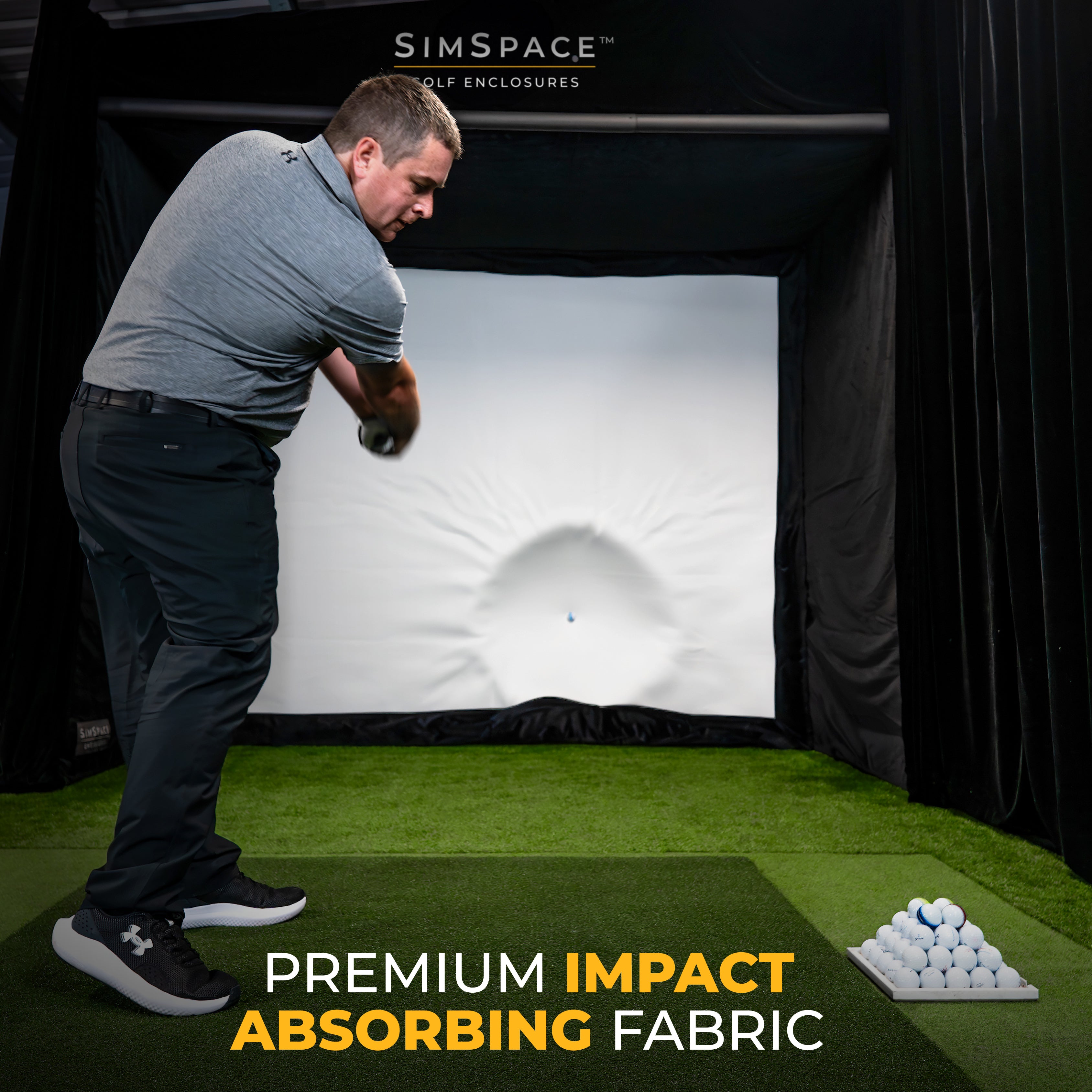 SimSpace Professional Golf Enclosure SIM/006