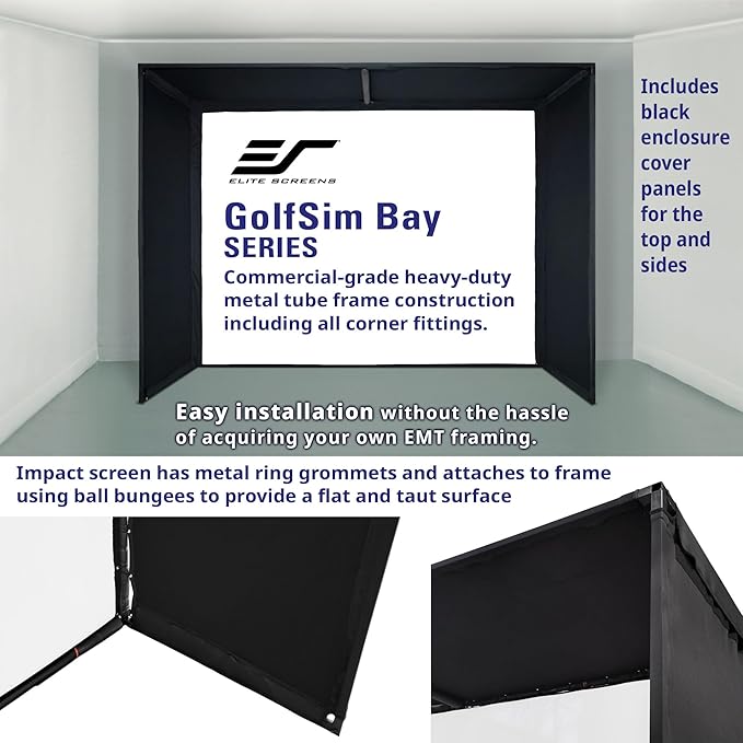 Elite Screens GolfSim Bay Series GSB13x10-IPW1145