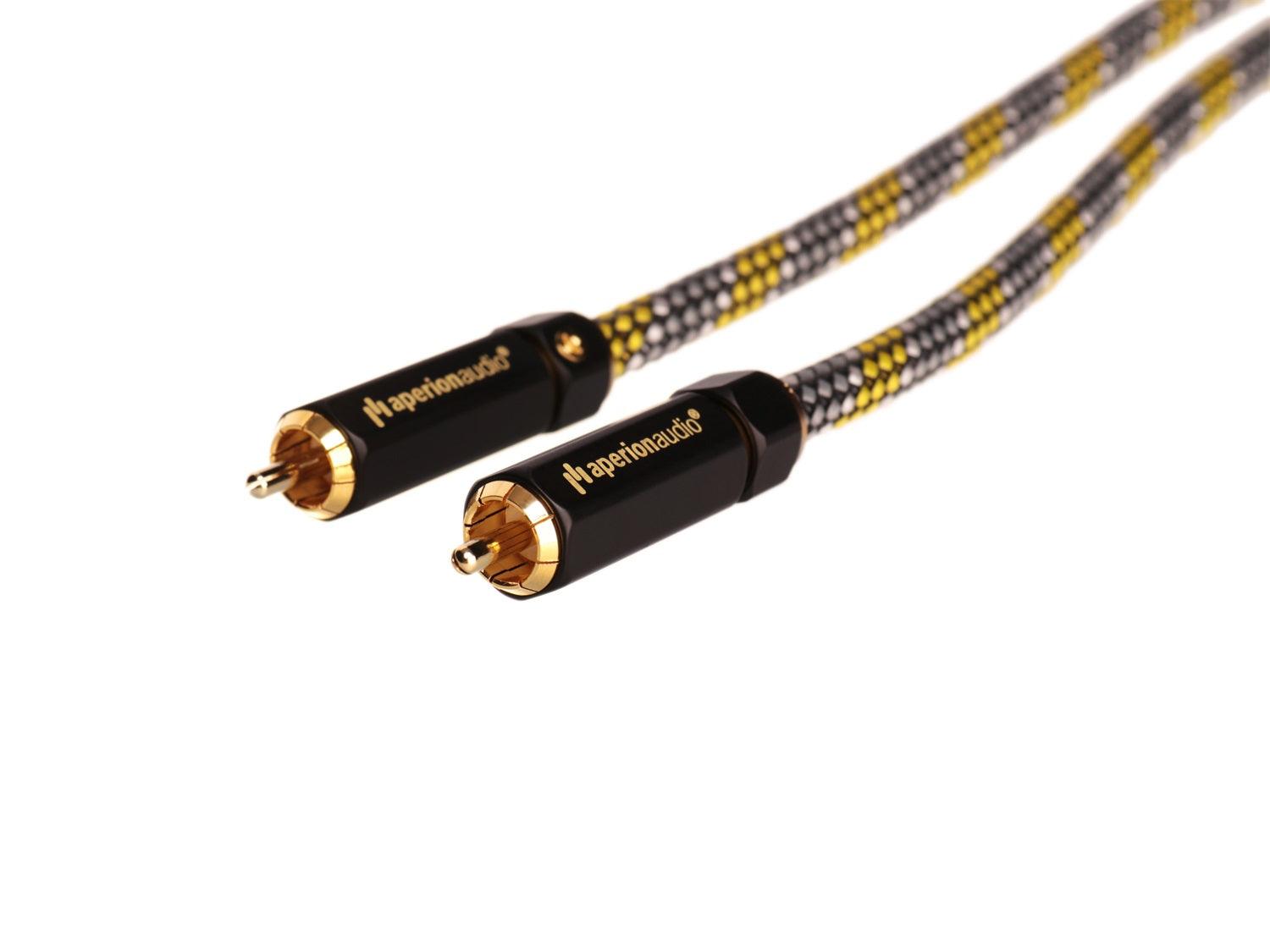 RCA Audio Stereo & Subwoofer Male to Male Cable Mono (Single)