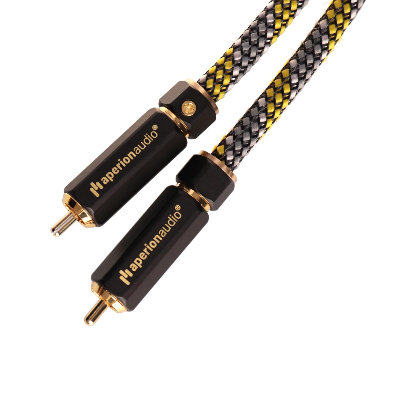 RCA Audio Stereo & Subwoofer Male to Male Cable Mono (Single)