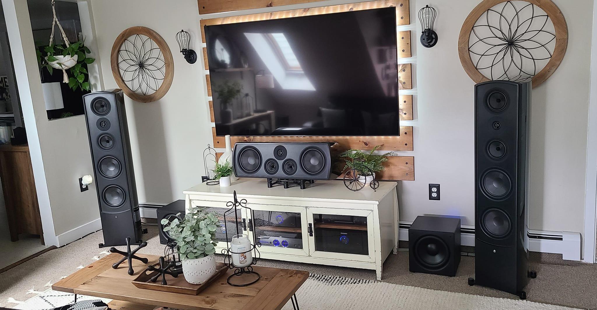 Verus V8T 8 Inch Tower Speakers