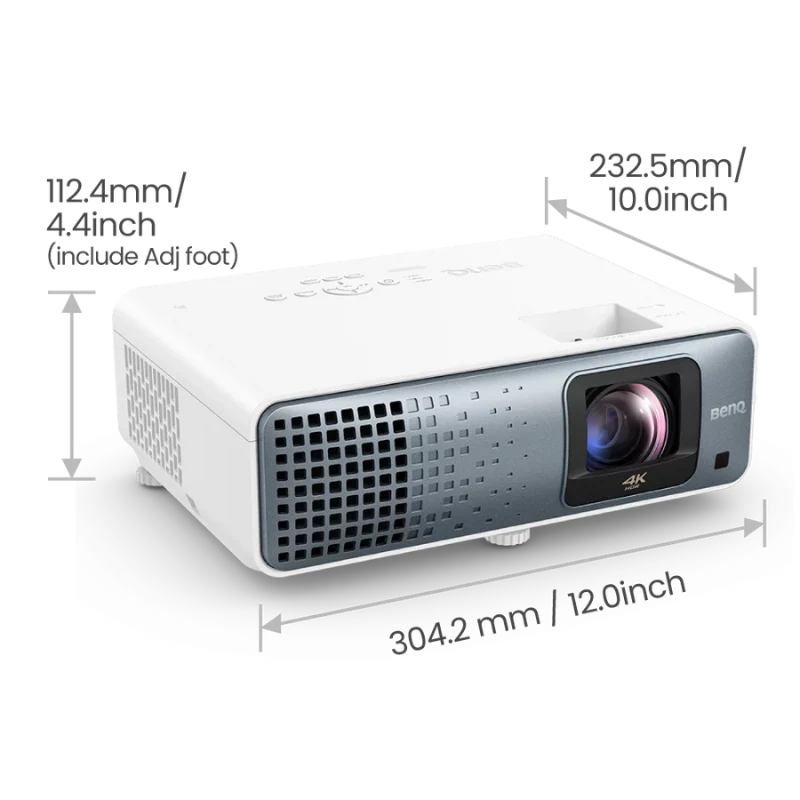 BenQ TK710STi 4K 3200 Lumen Laser Short Throw Casual Gaming Projector