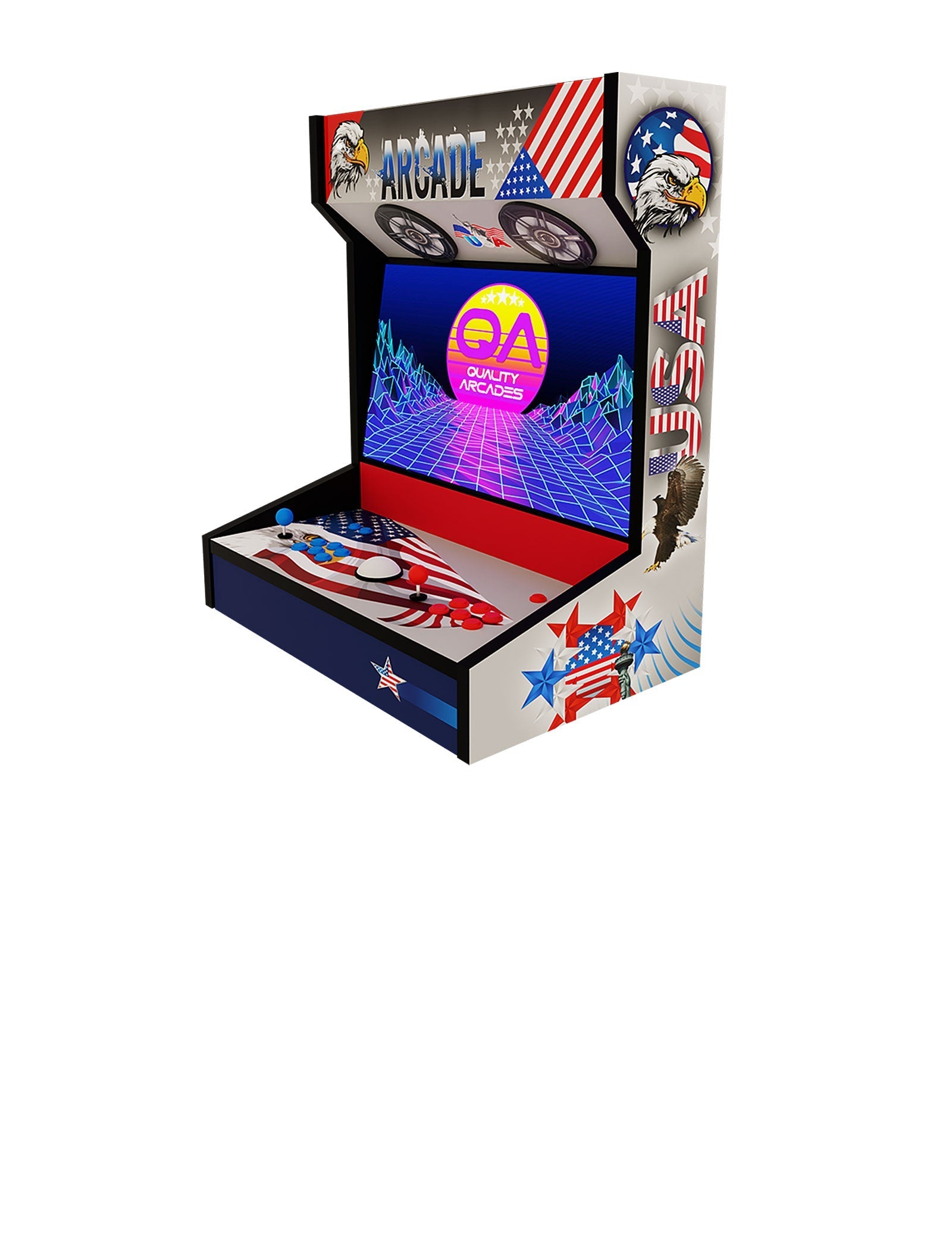 Wall Arcade Machines: Arcade Machine Arcade Classic Slim (Full Wrap)