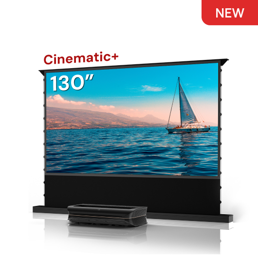 AWOL Vision LTV-3000 Pro Plus 100''-130'' AWOL Vision Acoustic ALR Floor Rising Screen Bundle