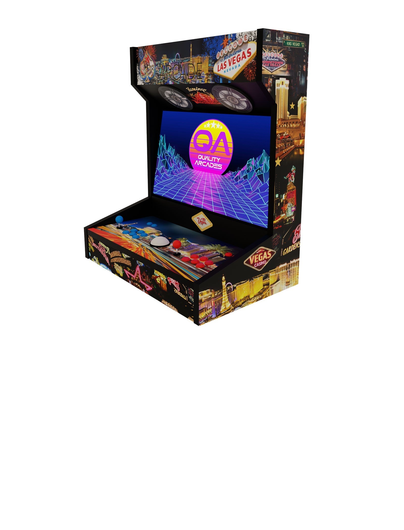 Wall Arcade Machines: Arcade Machine Arcade Classic Slim (Full Wrap)