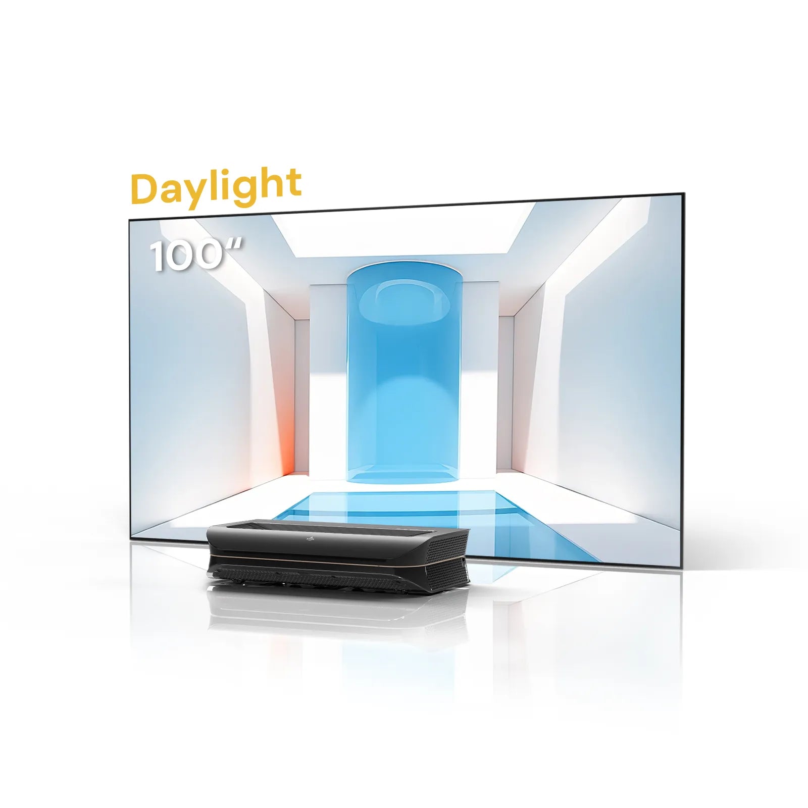 AWOL Vision LTV-3000 Pro Plus 100''-120'' Daylight ALR Screen Bundle