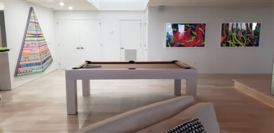 The Modern Pool Table (Bleached Oak) - Free Curbside Delivery