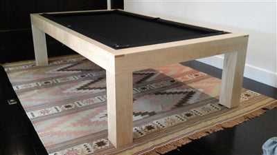 The Modern Pool Table (Natural Oak) - Free Curbside Delivery