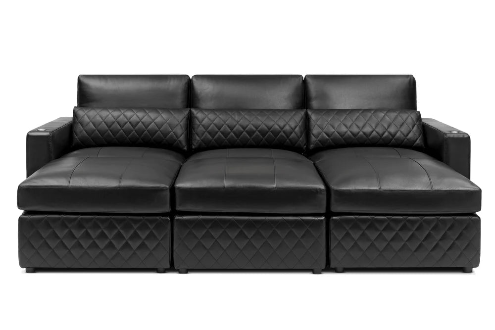 Valencia Pisa Ultimate Nappa 20000 Leather Lounge Sectional Sofa