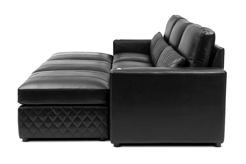 Valencia Pisa Ultimate Nappa 20000 Leather Lounge Sectional Sofa