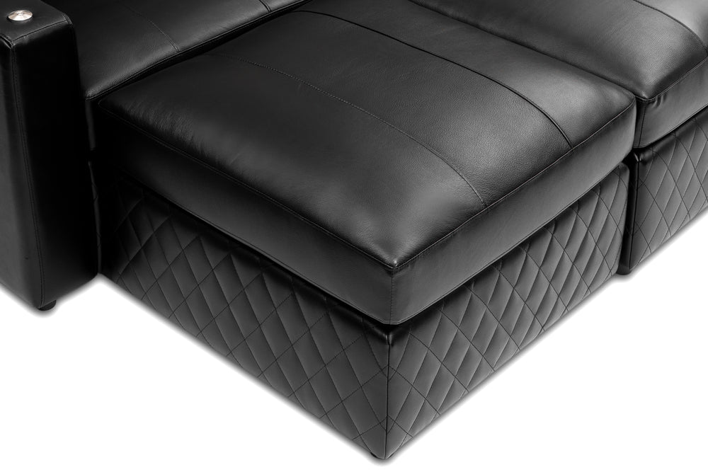 Valencia Pisa Ultimate Nappa 20000 Leather Lounge Sectional Sofa