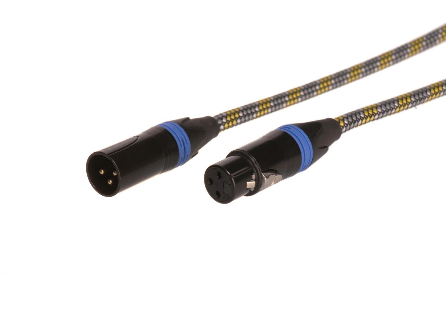 Premium Balanced XLR Cables - XLR Male To XLR Female (Single)