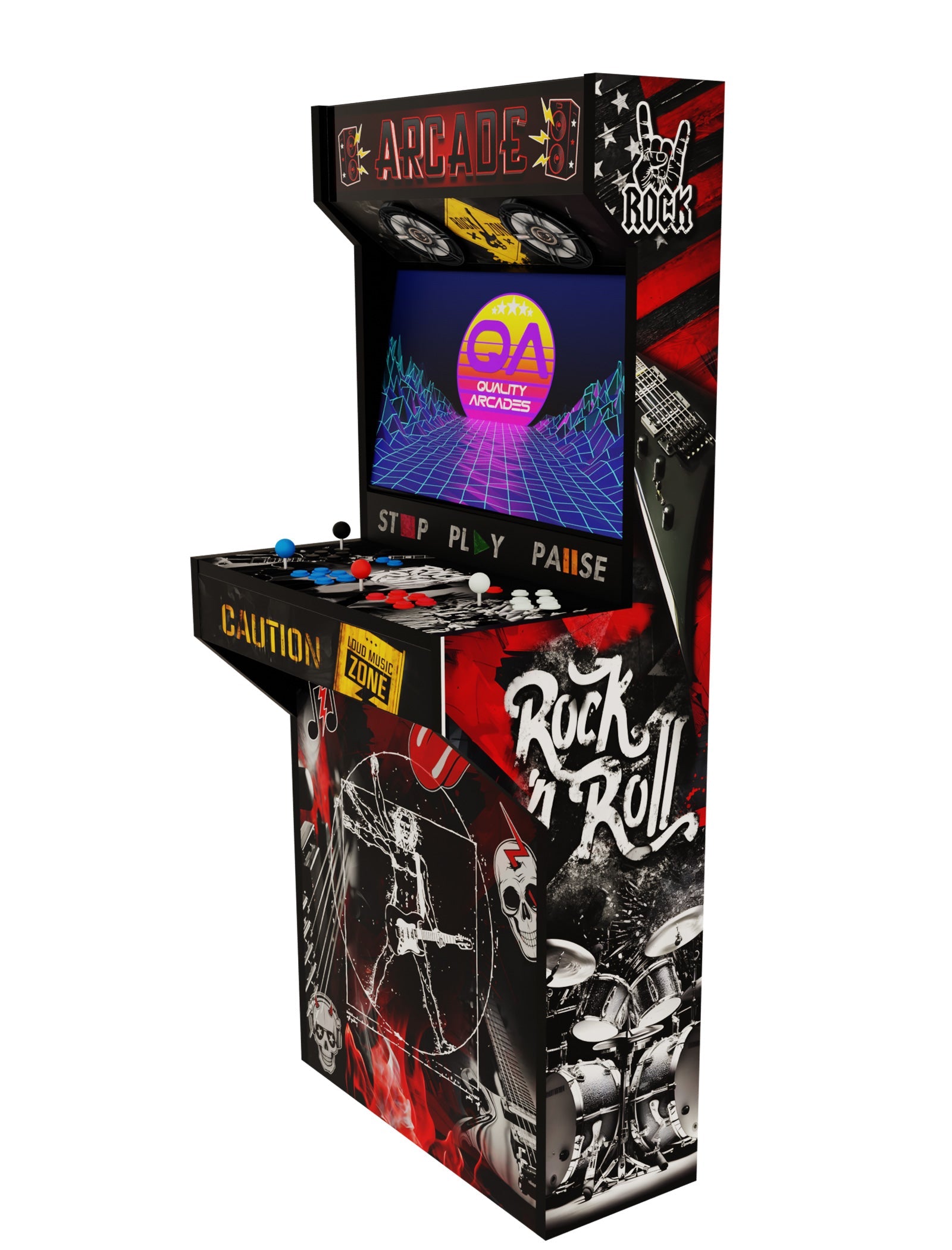 Arcade Machine Retro-Slim (Full Wrap)