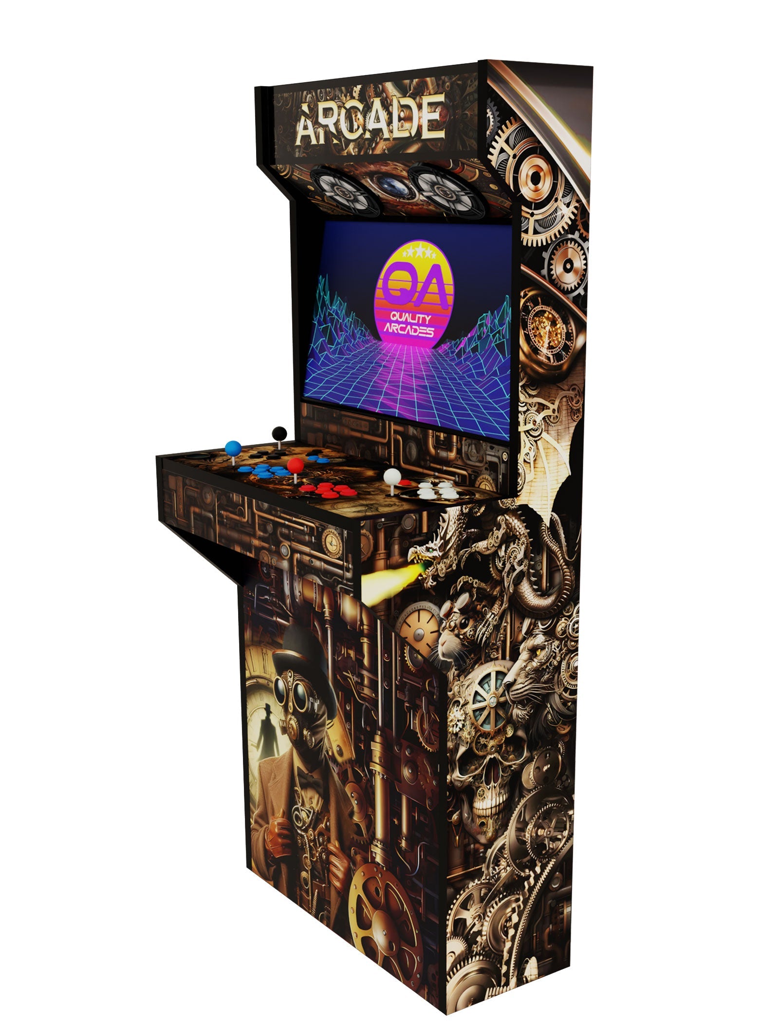 Arcade Machine Retro-Slim (Full Wrap)