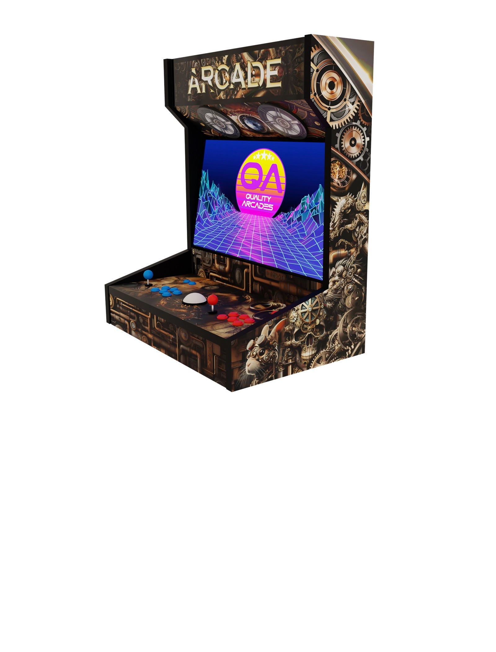 Wall Arcade Machines: Arcade Machine Arcade Classic Slim (Full Wrap)