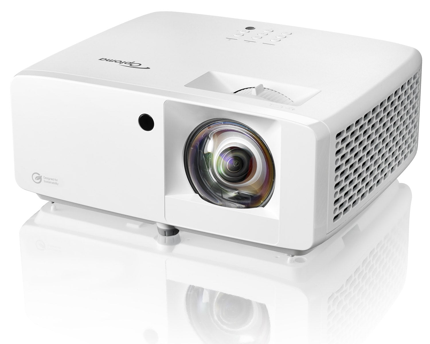 Optoma UHZ35ST 4K 3500-Lumens UHD Short Throw Golf Simulator Projector