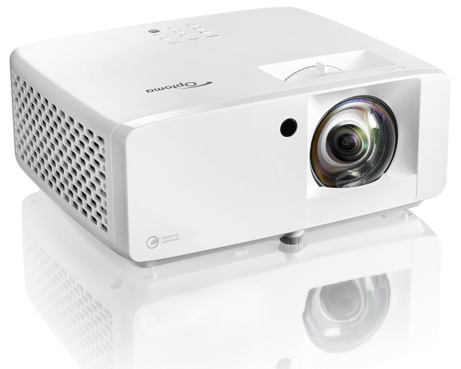 Optoma UHZ35ST 4K 3500-Lumens UHD Short Throw Golf Simulator Projector
