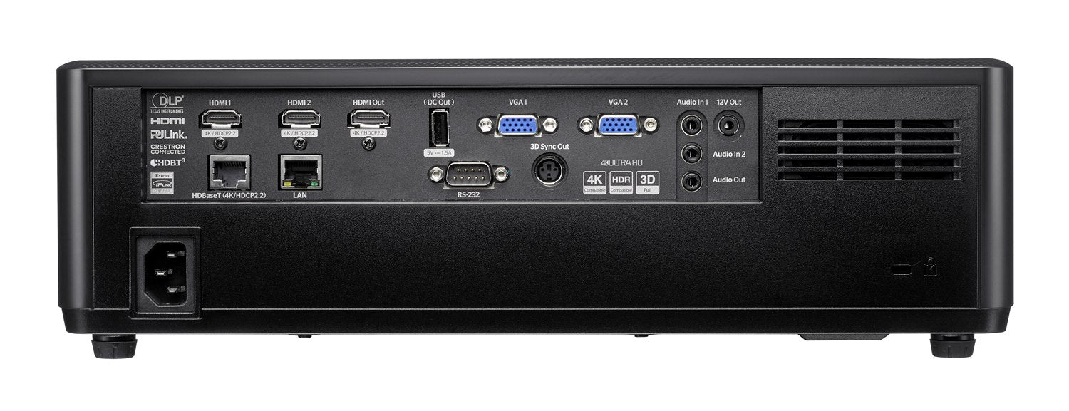 Optoma ZK608TST 4K UHD 3840x2160, 6000 Lumens, Laser Light Source Projector