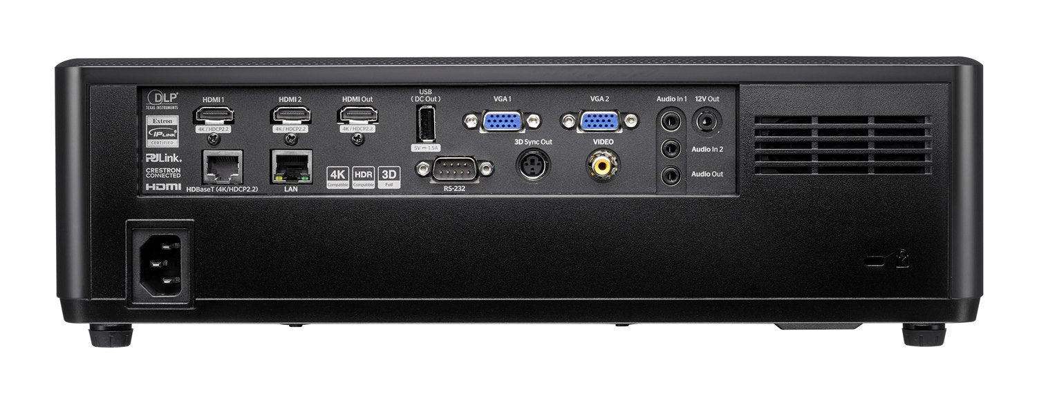 Optoma ZU607TST WUXGA Professional Short Throw Laser Projector with 6000 Lumens