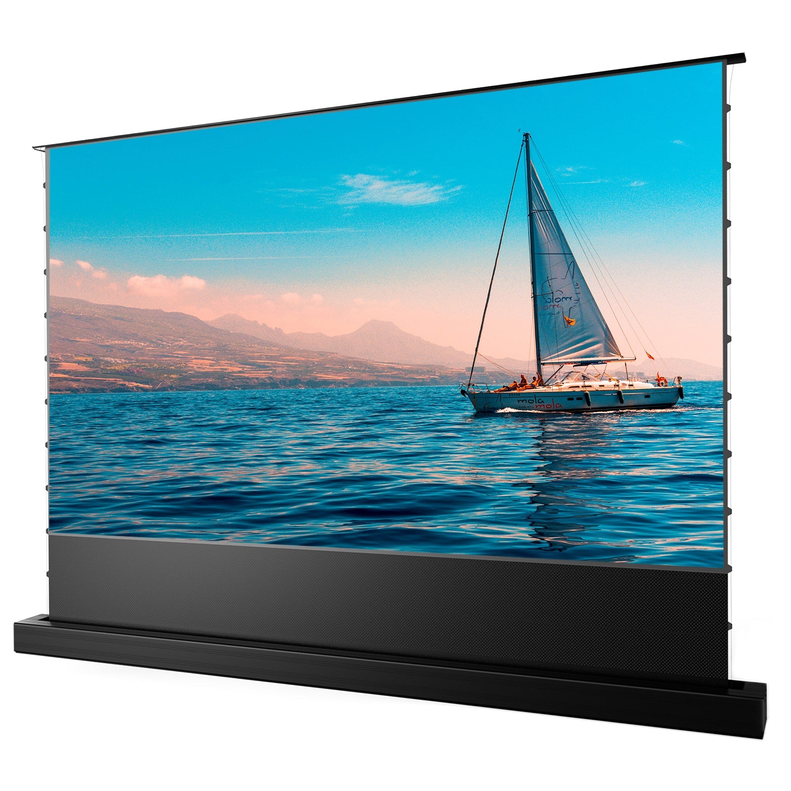 AWOL Vision 100''-130'' AWOL Vision Cinematic+ ALR Motorized Floor Rising Acoustic Screen
