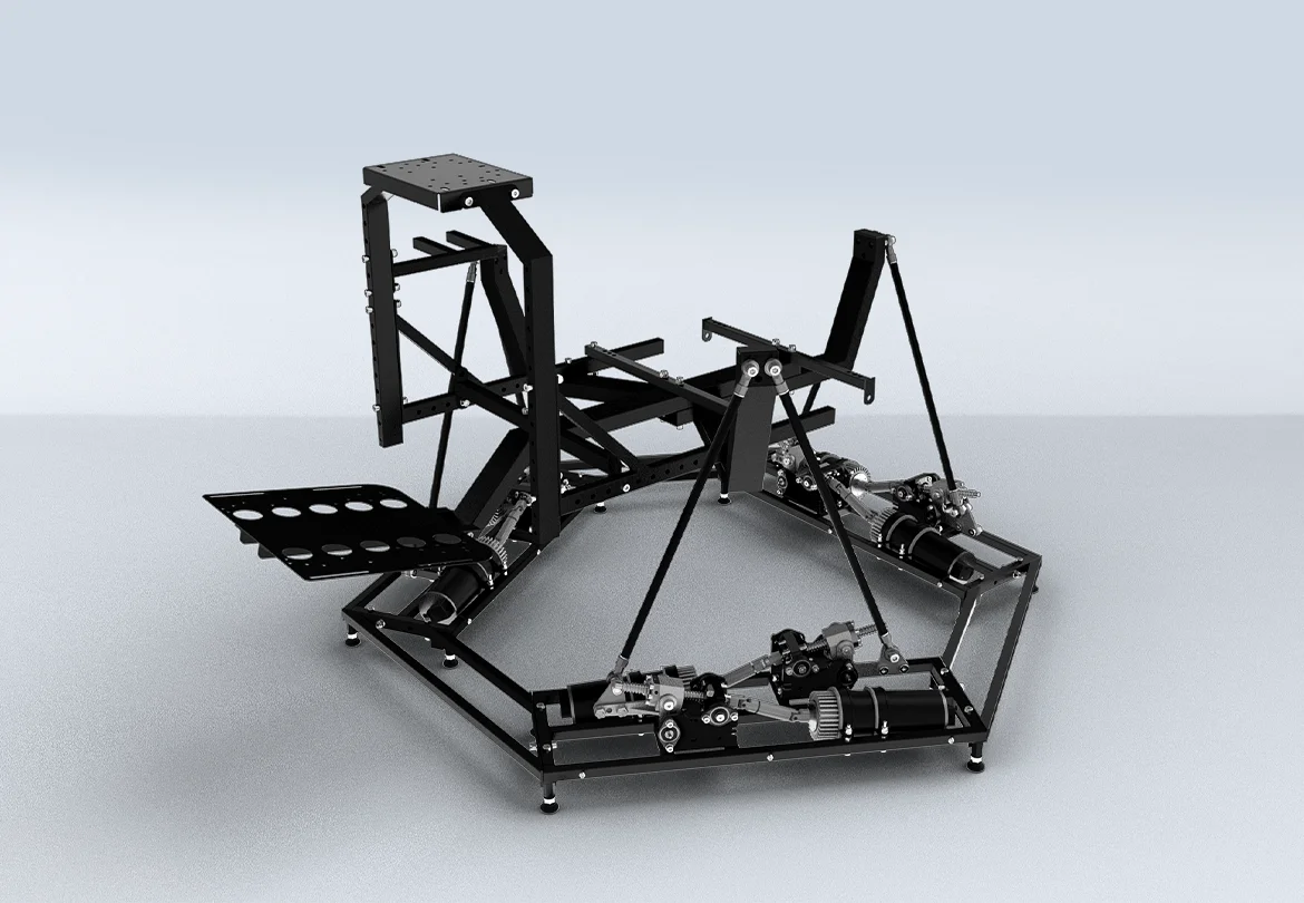DOF Professional Racing Motion Simulator Platform, 6-Axis PRO (P6)