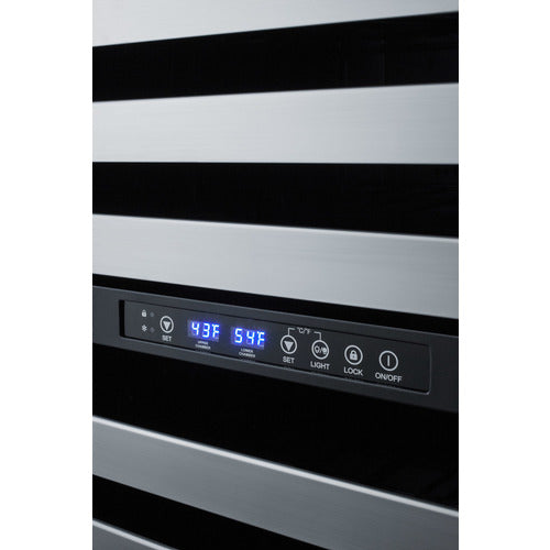 SUMMIT ALWC532 24" Wide Built-In Wine Cellar, ADA Compliant
