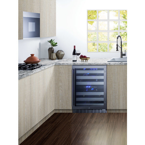 SUMMIT ALWC532 24" Wide Built-In Wine Cellar, ADA Compliant