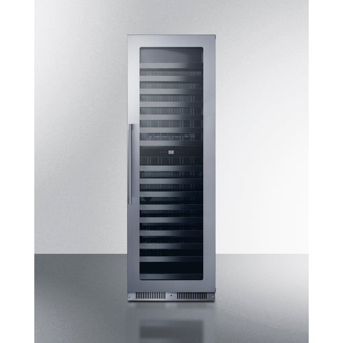 SUMMIT SDHWC98 24" Wide Dual Zone Wine Cellar