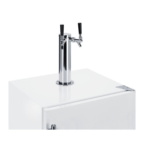 SUMMIT SBC58WHBIADA 24" Wide Built-In Kegerator, ADA Compliant