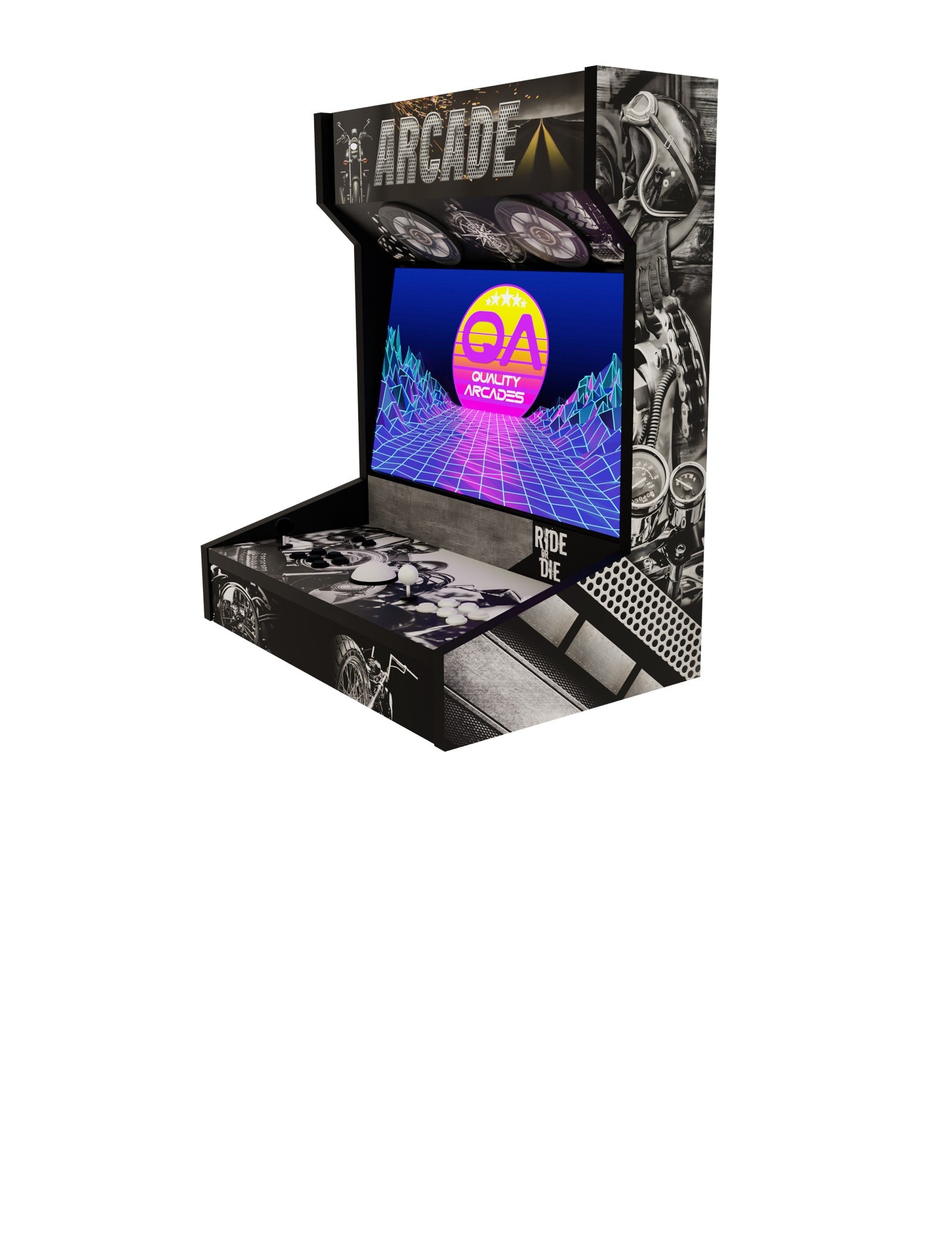 Wall Arcade Machines: Arcade Machine Arcade Classic Slim (Full Wrap)