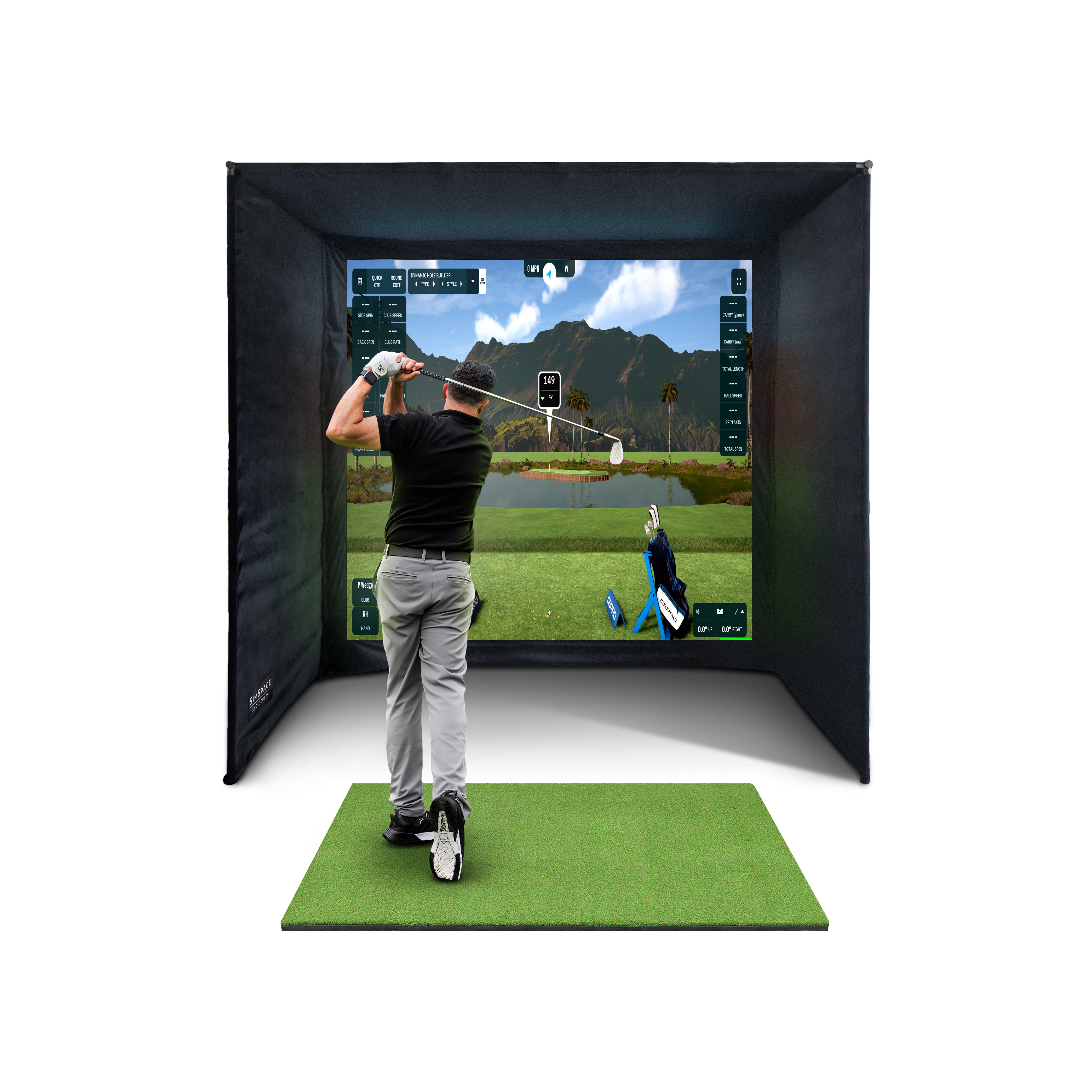 SimSpace Professional Golf Enclosure SIM/001