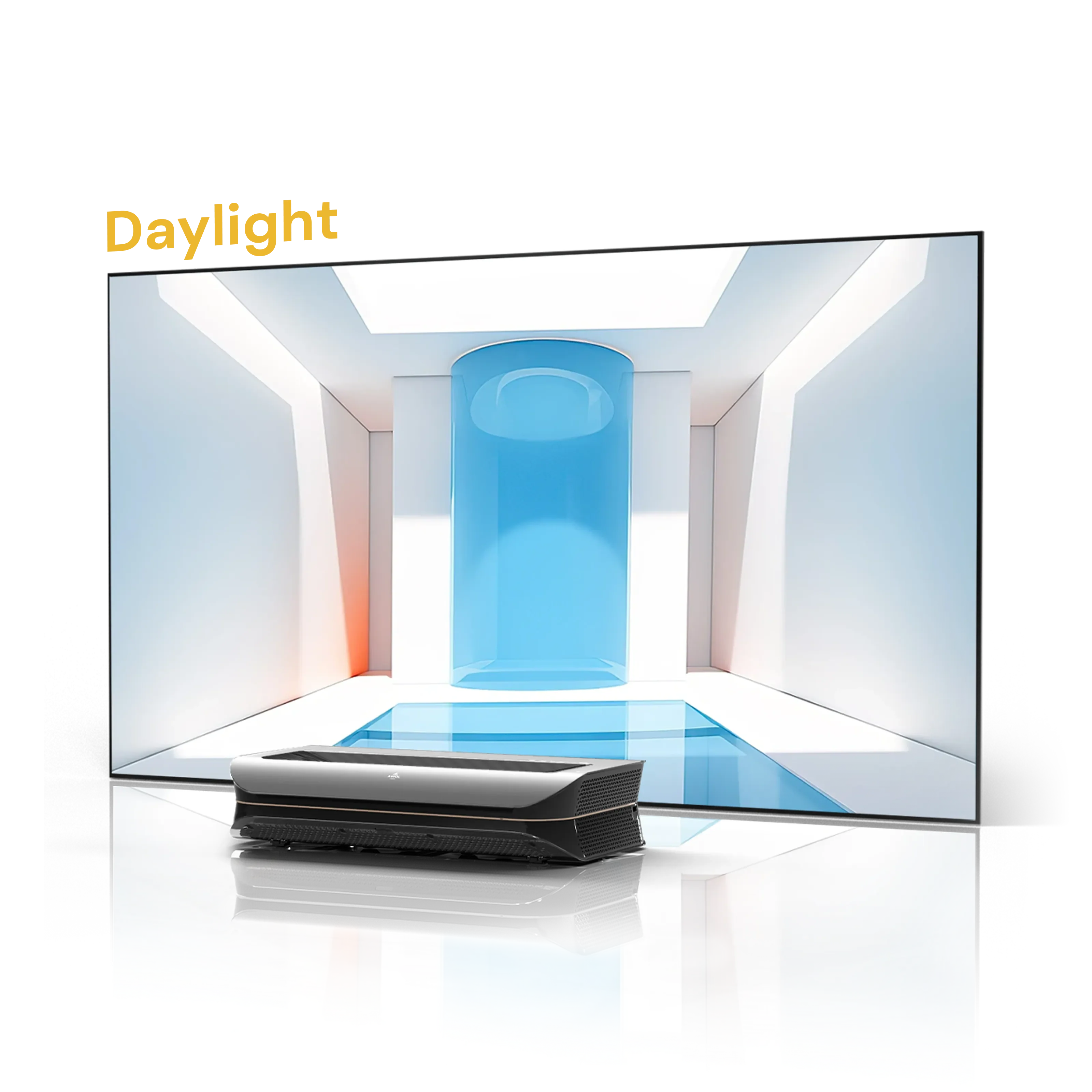 AWOL Vision LTV-3500 Pro 100''-120'' Daylight ALR Screen Bundle