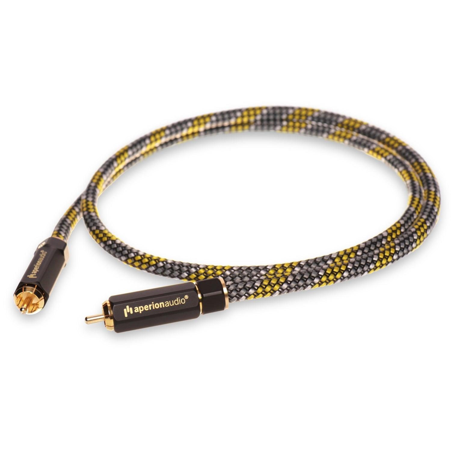 RCA Audio Stereo & Subwoofer Male to Male Cable Mono (Single)