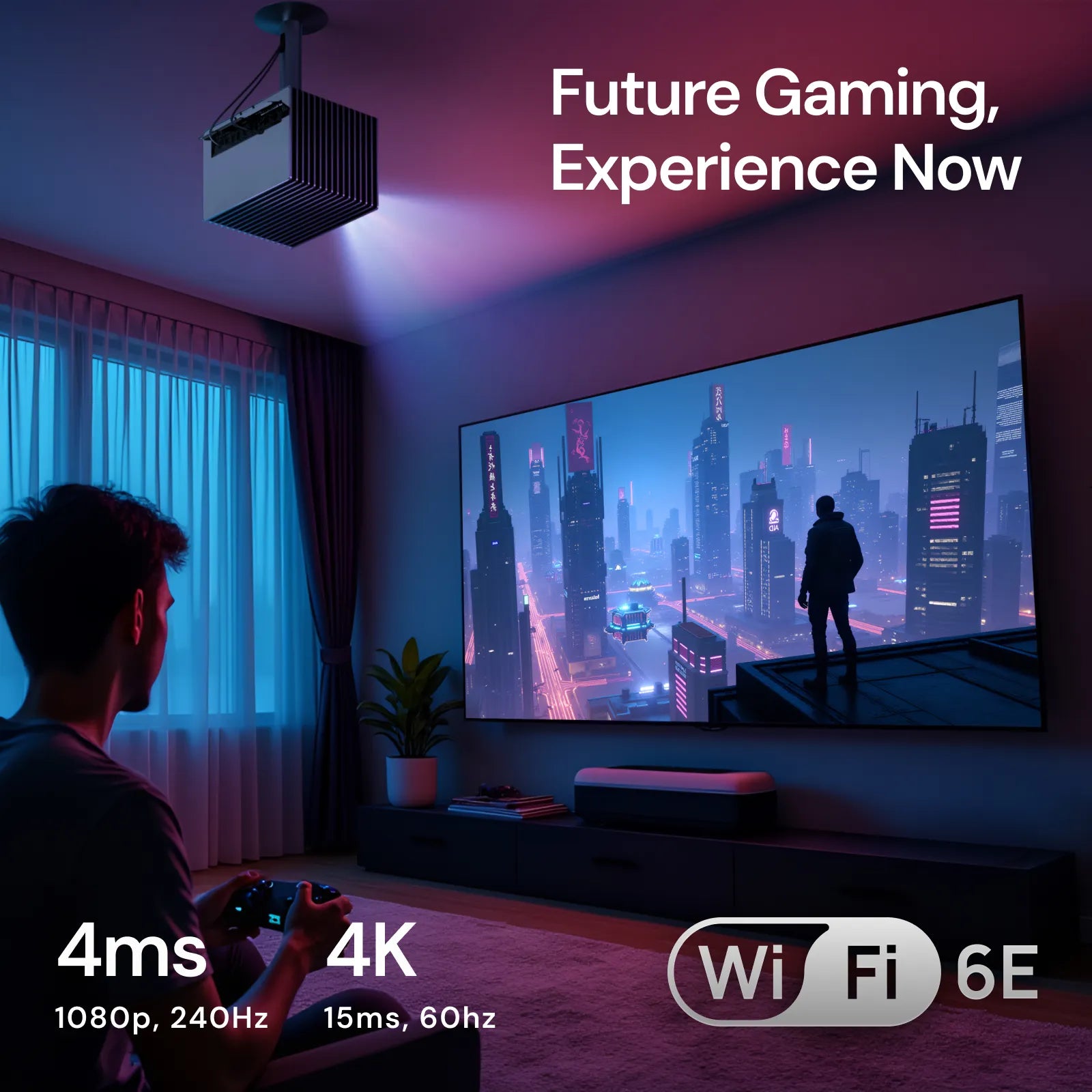Valerion StreamMaster Plus 2 & Plus | 4K RGB Triple Laser Gaming/Theater Projector