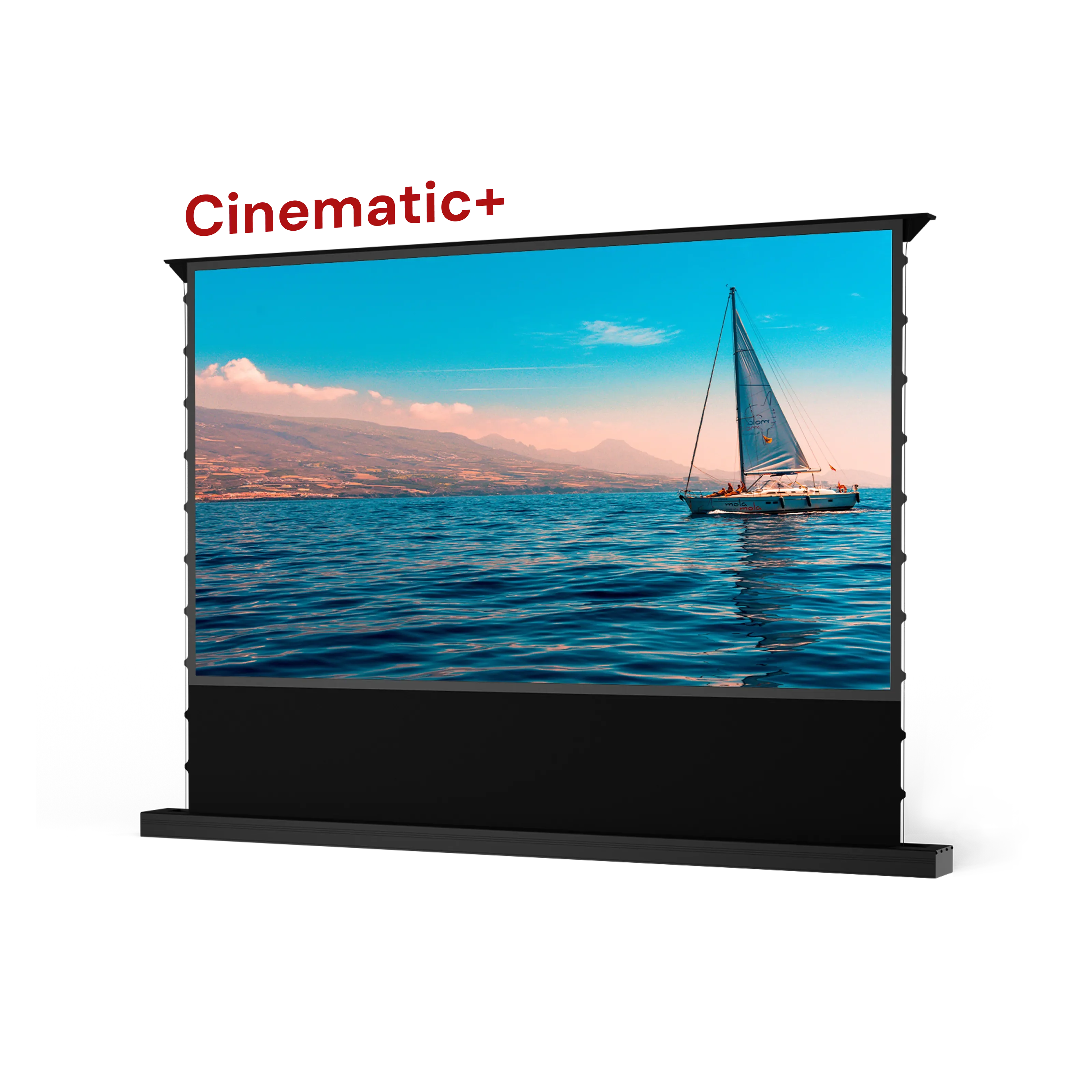 AWOL Vision 100''-130'' AWOL Vision Cinematic+ ALR Motorized Floor Rising Acoustic Screen