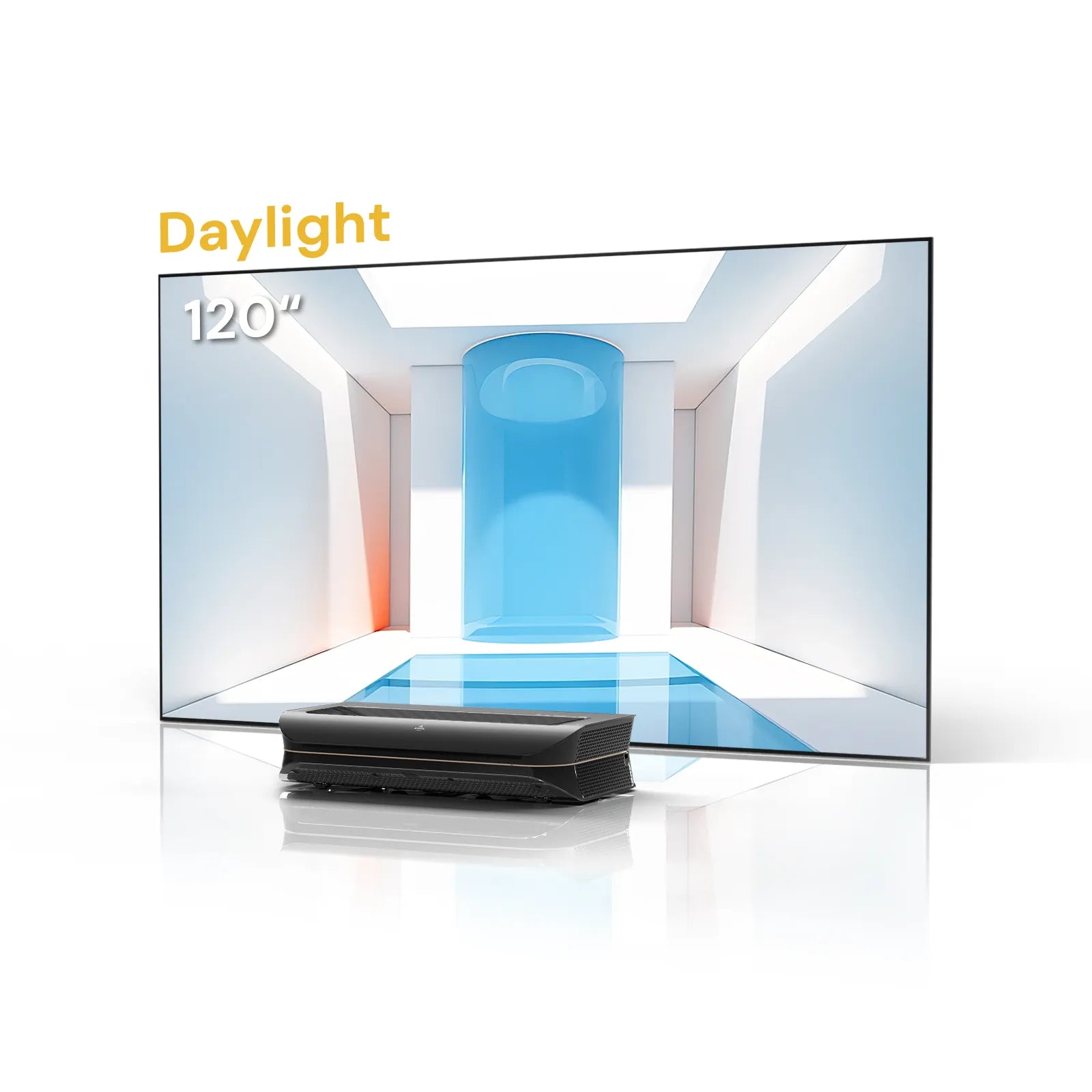 AWOL Vision LTV-3000 Pro Plus  100''-120'' Daylight ALR Screen Bundle