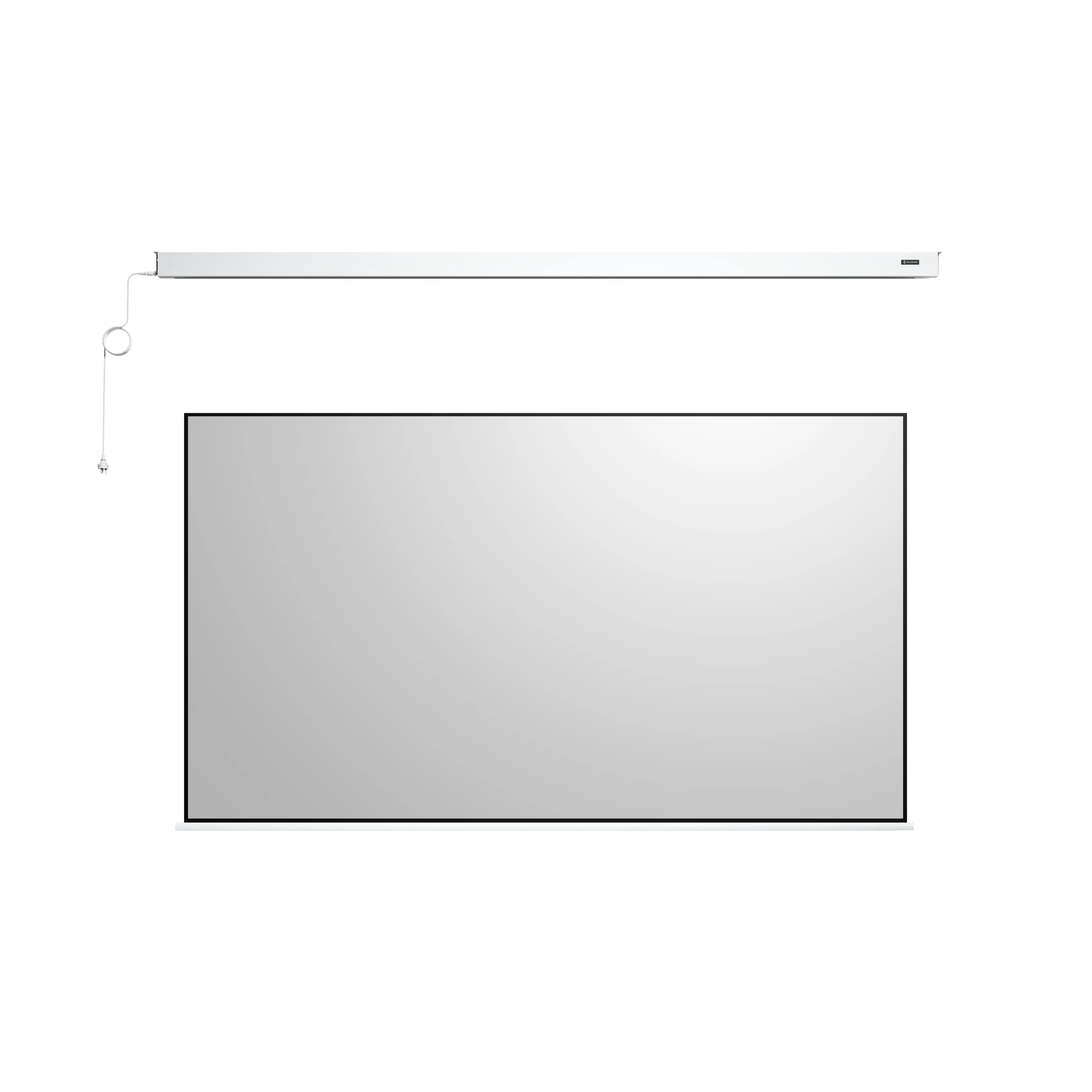 Valerion 100"/120" Zero-Speckle Motorized Matte White Screen