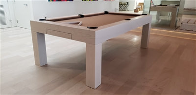 The Modern Pool Table (Bleached Oak) - Free Curbside Delivery