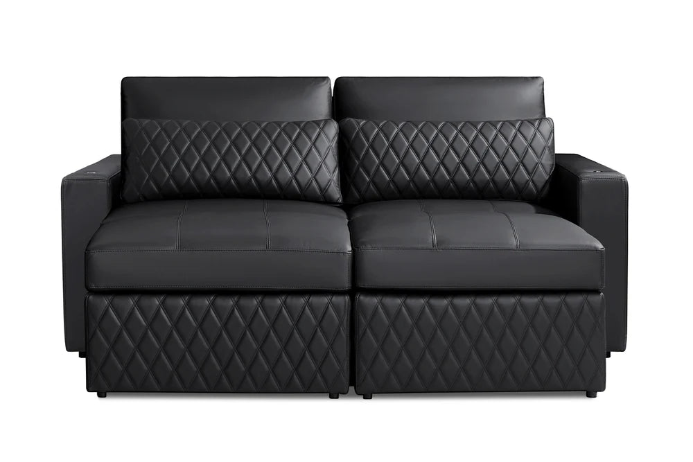 Valencia Pisa Ultimate Nappa 20000 Leather Lounge Sectional Sofa