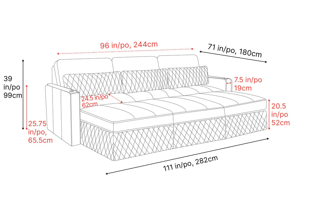Valencia Pisa Ultimate Nappa 20000 Leather Lounge Sectional Sofa
