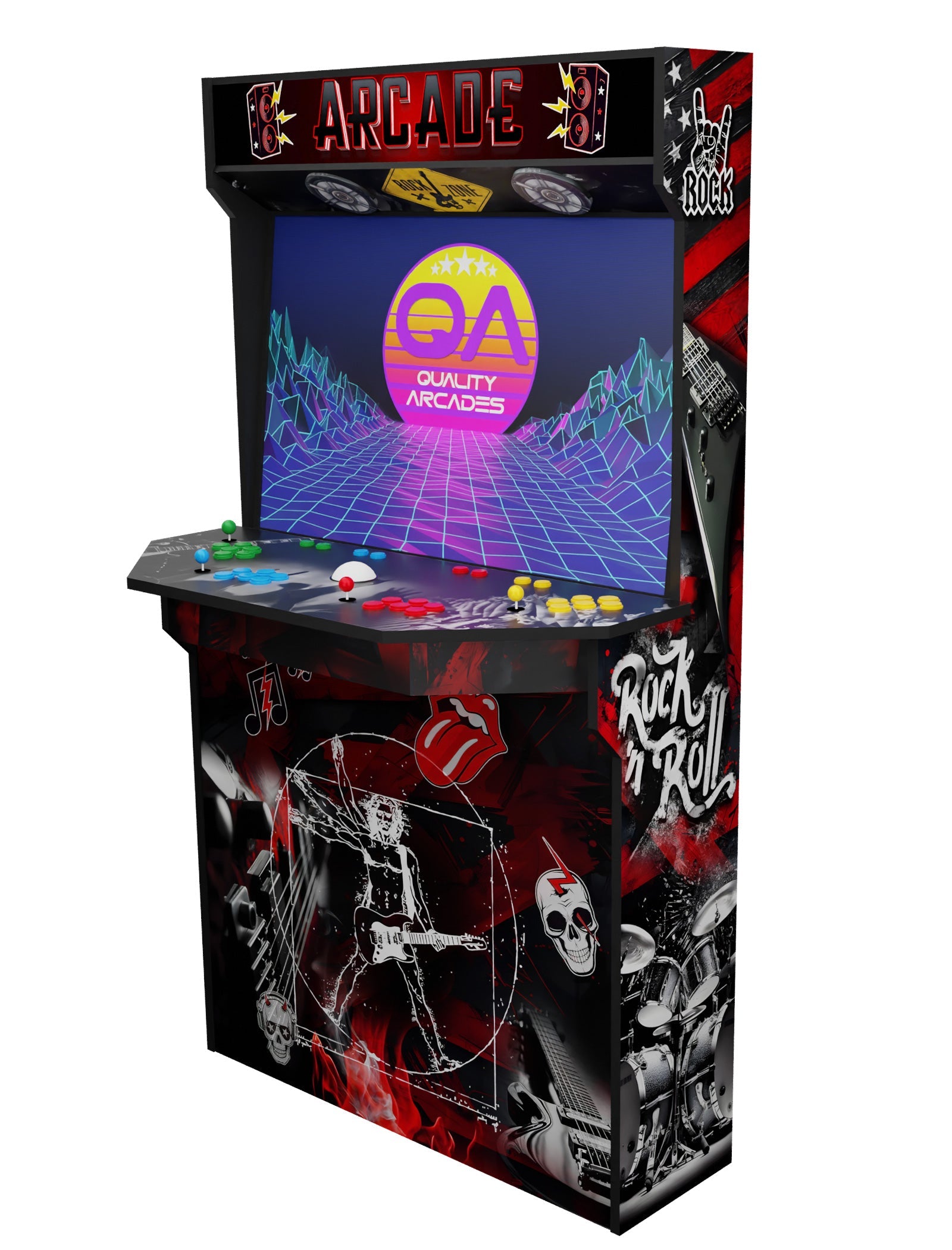 Hexacade™ Arcade Machine (Full Wrap)