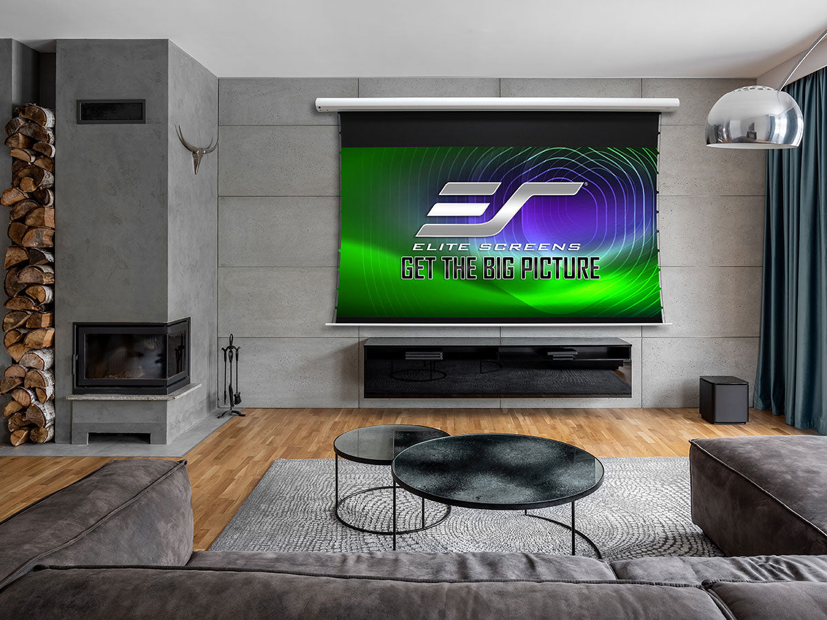 Elite Screens Starling Tab-Tension CLR® 3 Series, 121" UST ALR Projector Screen