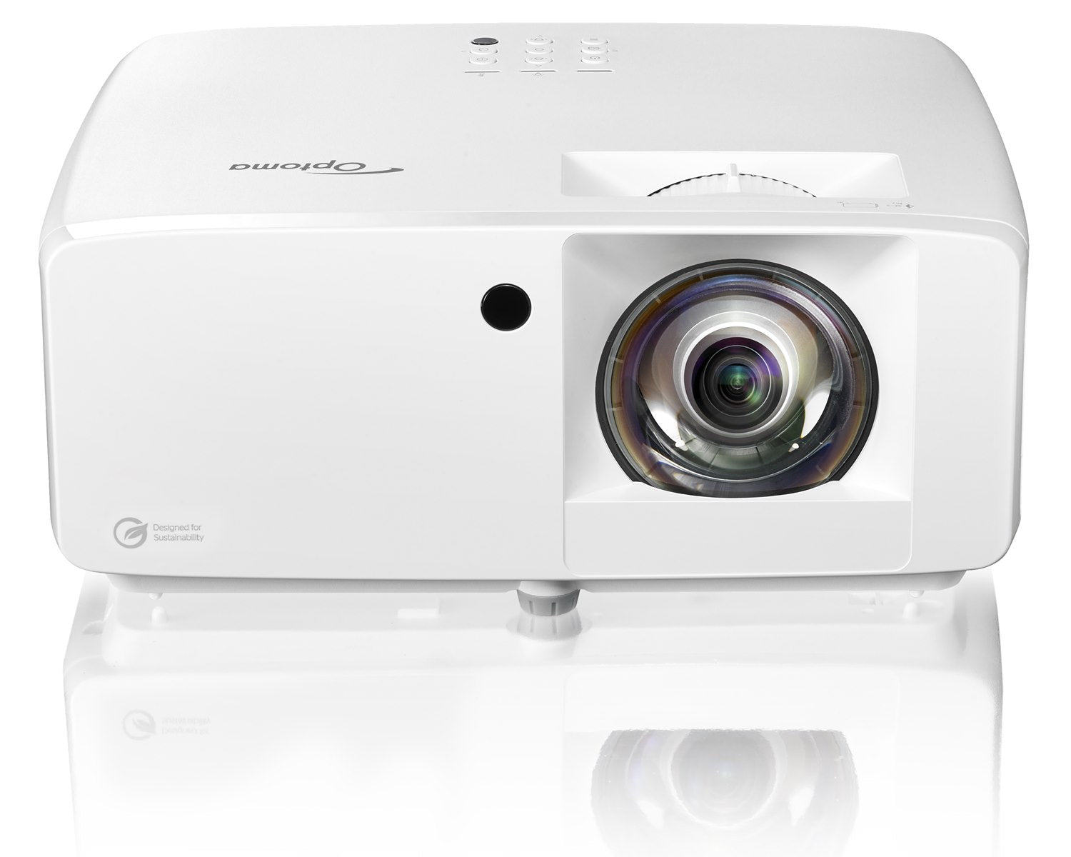 Optoma UHZ35ST 4K 3500-Lumens UHD Short Throw Golf Simulator Projector