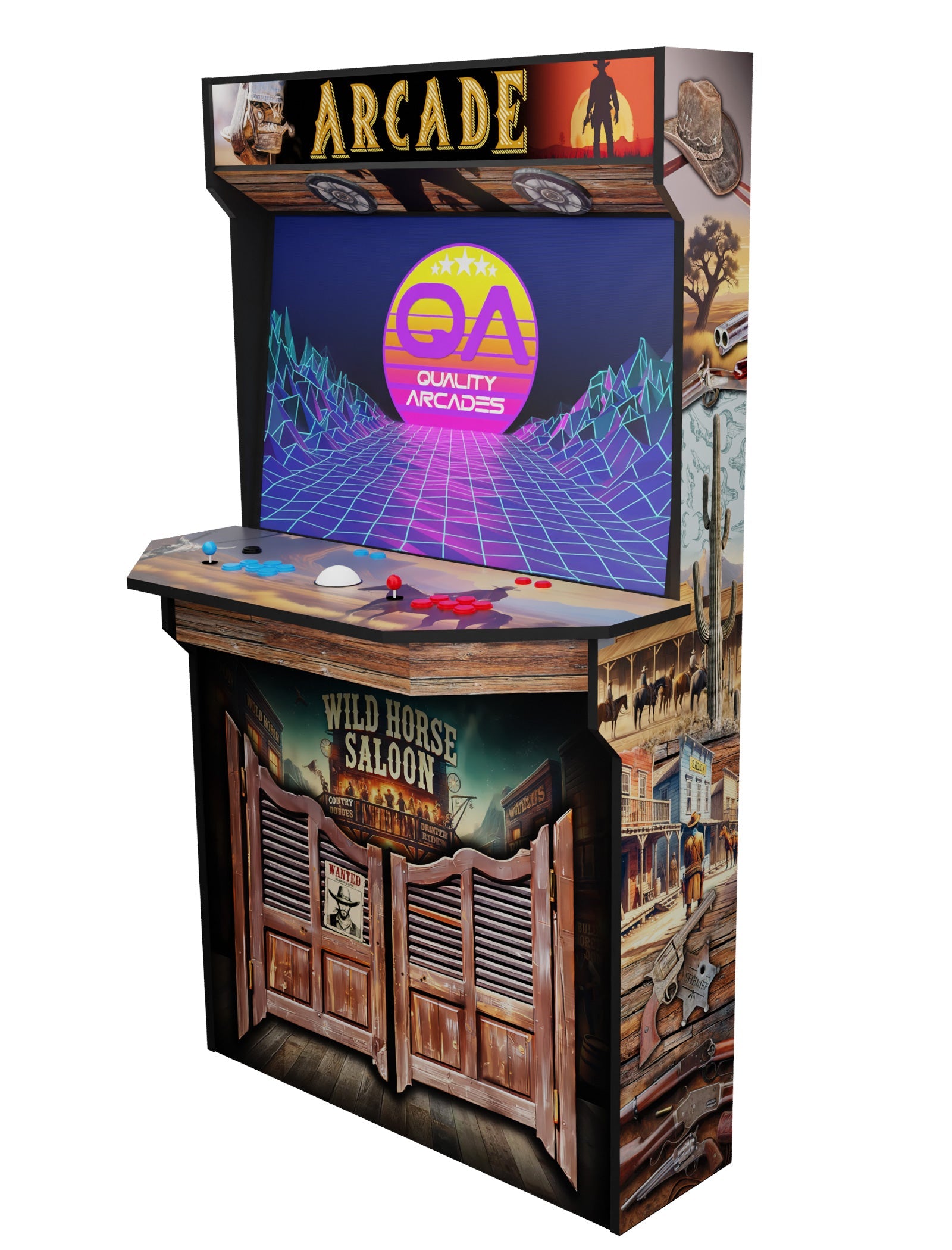 Hexacade™ Arcade Machine (Full Wrap)