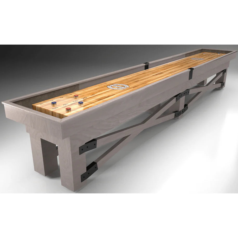 Champion Rustic Shuffleboard Table - Free Curbside Delivery
