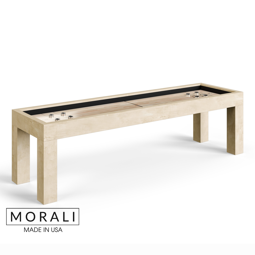 The Modern Shuffleboard (Oak Wood Natural Finish) - Free Curbside Delivery