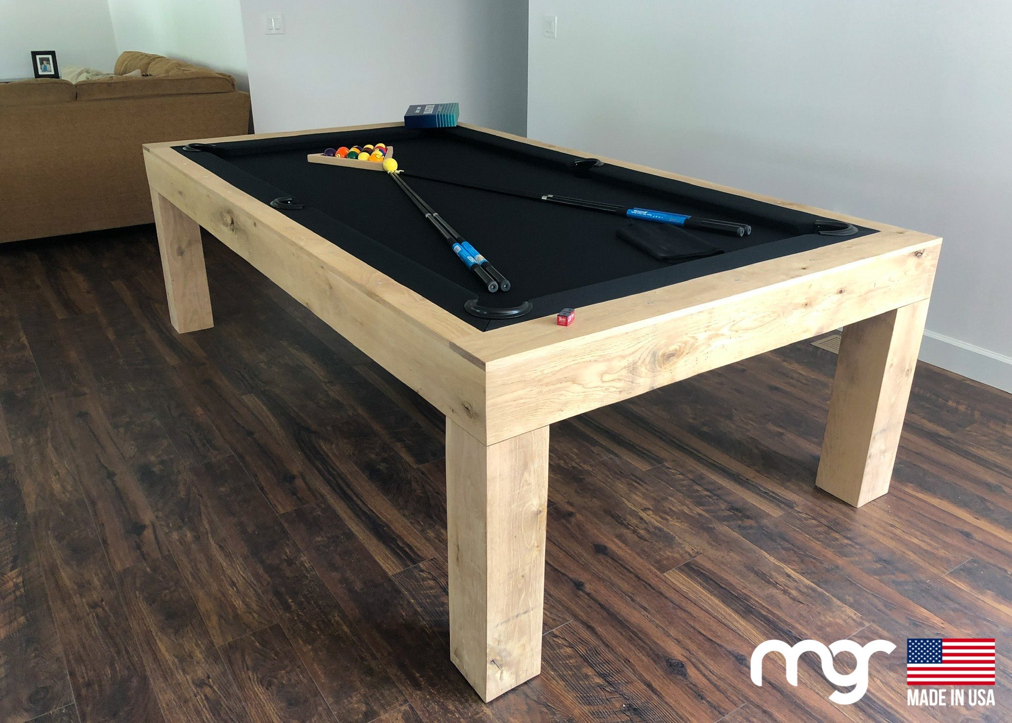 Modern X7 Rustic White Oak with Natural Finish - Free Curbside Delivery