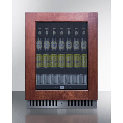 SUMMIT CL24BV1PNR 24" Wide Built-In Beverage Center (Panel Not Included)